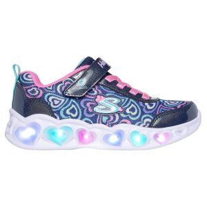 Skechers Girls Heart Lights Boogie Land Athletic Shoes