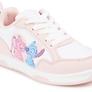 Disney Lilo & Stitch Girls Lace Up Court Shoes