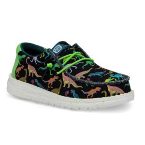 Hey Dude Boys Wally Youth Dino Casual Shoe