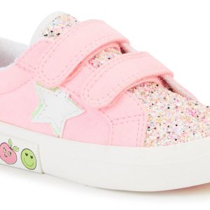 Balloons Toddler Girls Sparkle Toe Sneakers