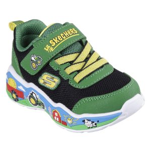 Skechers Toddler Boys John Deere Play Scene Barn Squad Shoes