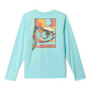 Columbia Big Boys PFG Terminal Tackle Fish Shine T-Shirt