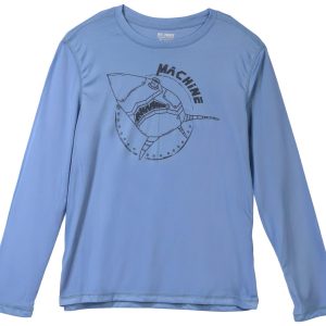 Reel Legends Big Boys Long Sleeve Reel Tec Print Tee
