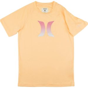Hurley Big Boys Ombre Icon UPF Swim Shirt
