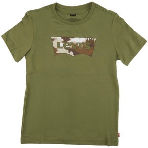 Levis Big Boys Graphic Print Short Sleeve Tee