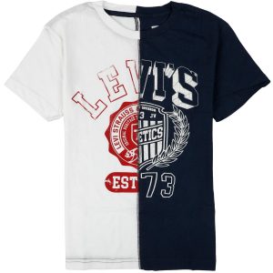 Levis Big Boys Spliced Graphic T-Shirt