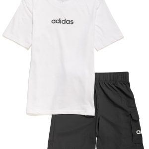 Adidas Big Boys Active 2 Pc Active Shorts Set