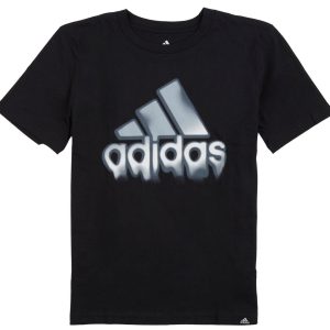 Adidas Big Boys Logo Short Sleeve T-Shirt