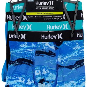 Hurley Boys 3 Pk Boxer Briefs