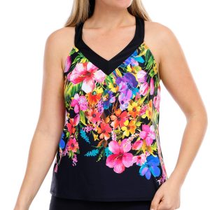 Leilani Womens Tropical Swim Tankini