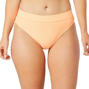Cyn & Luca Juniors Solid Heidi Ribbed Hi-Waist Swim Bottom