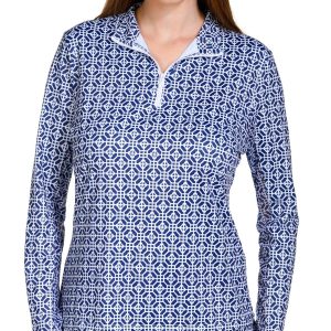 Gottex Womens Active Quarter Zip Sweatshirt