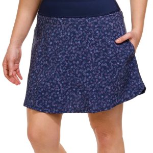 Puma Golf Womens Active Fancy Plant Skort