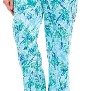 Coral Bay Golf Womens Printed Pull On Pants
