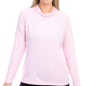 Sport Haley Womens Active Solid Hooded Top
