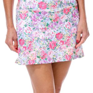 Vogo Women's Active Floral Print Skort