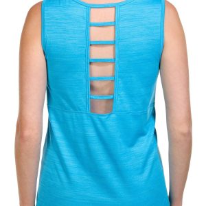 RB3 Active Womens Solid Ladder Back Tank Top
