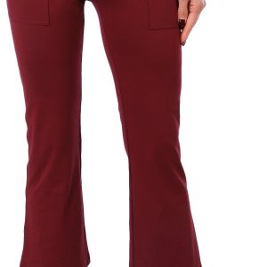 Brisas Womens Active 25 in. Crop Flare Pants