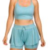 90 Degree By Reflex Womens Active 2 Pc Shorts Set