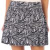 Reel Legends Womens Reel Tec Palm Leaves Skort