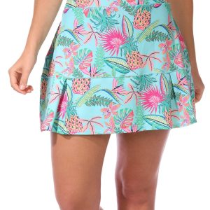 Reel Legends Womens Print Reel Tec Flounce Skort