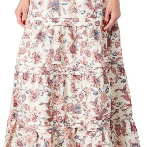 Flag and Anthem Womens Louisa Floral Maxi Skirt
