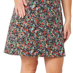 SC & CO Womens Tummy Control Print Skort