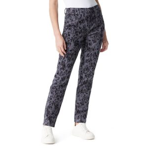 Gloria Vanderbilt Womens Amanda Animal Print Denim Jeans