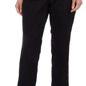 Coral Bay Womans 30 in. Solid Tummy Control Pocket Pant