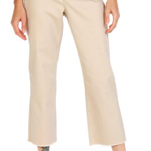 NYDJ Womens 27 in Marilyn Frayed Ankle Straight Leg Pants