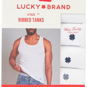 Kenneth Cole Mens 4-PK Tank Undershirt