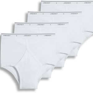 Jockey Mens Classics 4-pk. Full Rise Briefs