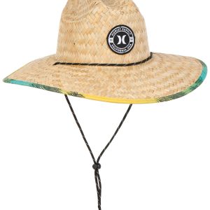 Hurley Mens Shoreline Straw Lifeguard Hat