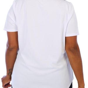 Reel Legends Plus Freeline Solid V-Neck Textured Top