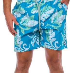 Quiksilver Mens 8 in. Print Swim Shorts