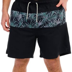 Laguna Men's Blocked Palms Swim Trunks