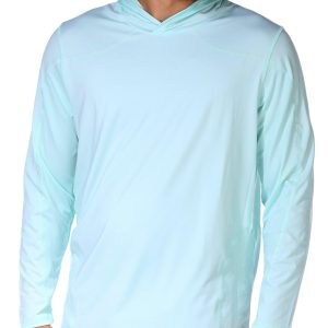 Spyder Men's Long Sleeve Hooded Rash Guard