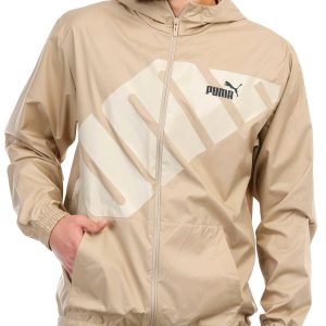 Puma Mens Hooded Graphic Windbreaker