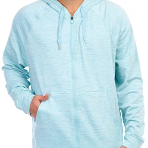 Reel Legends Mens Full-Zip Seabush Long Sleeve Hoodie