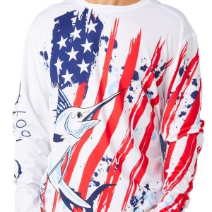 Loco Skailz Mens Performance Long Sleeve Print Shirt