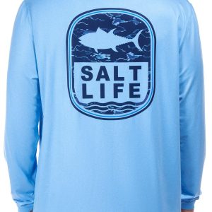 Mens Long Sleeve Perfect Tact Fish Fighter Shirt