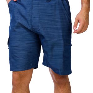 Reel Legends Mens Mackerel Quick Dry Cargo Shorts