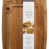 Totally Bamboo 2-pc. Acacia Wood Cutting Board Set