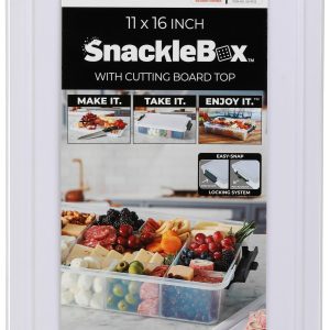 Farberware 16 in Snackle Box with Cutting Board