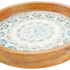Mikasa 14 in Addison Wood Lazy Susan Serveware