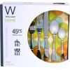 Wallace 45 Pc Brooklyn Silverware Set