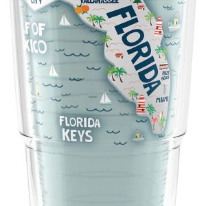 Tervis 24 oz Florida Map Tumbler
