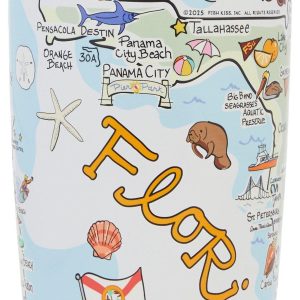 Swig 22 oz Florida Print Stainless Steel Tumbler