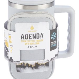 Manna Agenda 40 oz Stainless Steel Tumbler with Bottle Bag