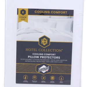 Hotel Collection 2 pk Cooling Comfort Pillow Protectors